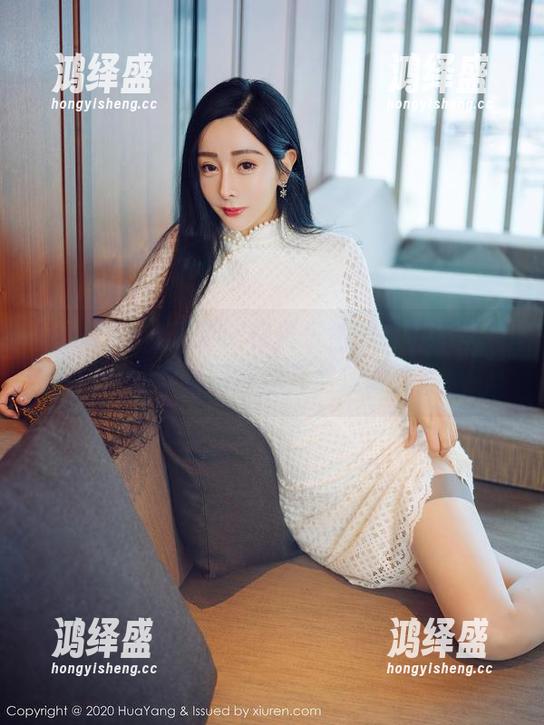 HuaYang花漾 - 在黄乐然的可爱世界里，高清套图带你开启迷雾之旅