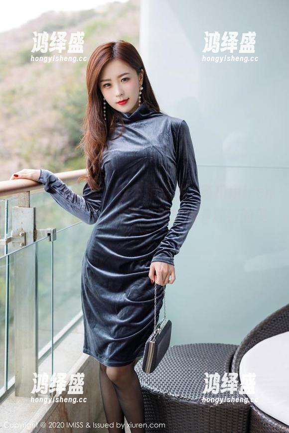 IMiss爱蜜社 - 这不是偶然，萌琪琪Irene的长腿在无圣光下竟然散发着独特的美感