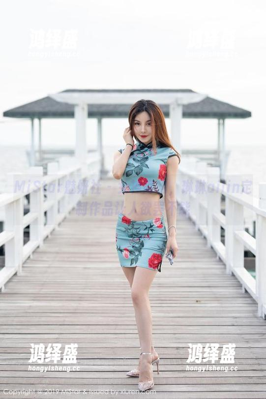 MiStar魅妍社 - 女神降临，琳琳ailin定制作品让人欲罢不能