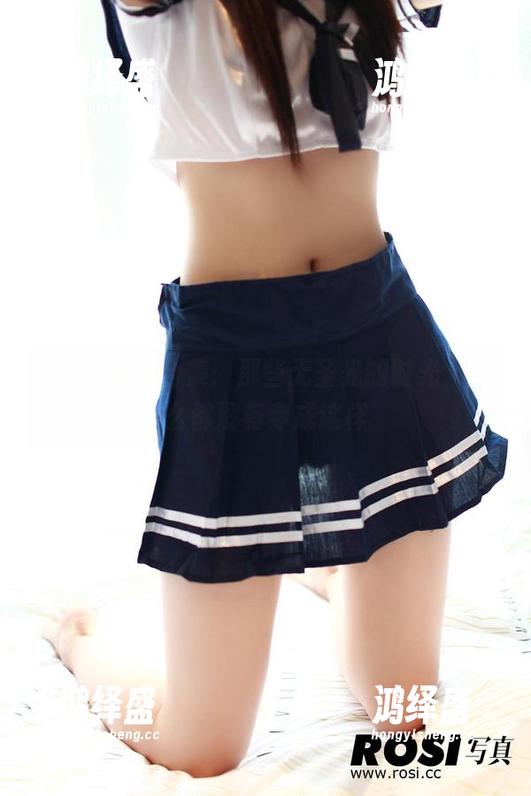 ROSI校服合集：那些无圣光的时光，怎么都没有穿成这样