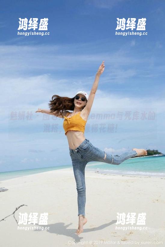 魅妍社 - 图包：大白兔emma与死库水的混搭，甜得像棉花糖！